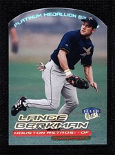 2000 Fleer Ultra Platinum Medallion /25 Lance Berkman #254P