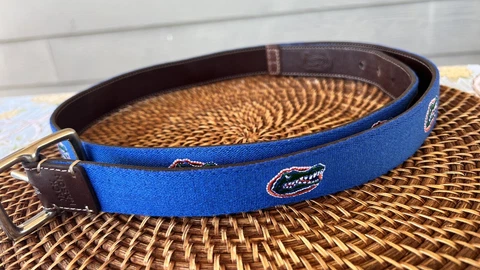 Jack Mason FLORIDA GATORS REVERSIBLE BELT SIZE 42 Cover