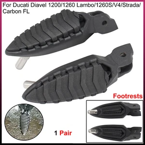 Reposapiés reposapiés para Ducati Diavel 1200/1260 Lambo 1260S V4 Strada carbono FL - Imagen 1 de 14