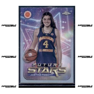 2022 Topps Chrome McDonald's A/A - Future Stars #FS-14 Justine Pissott SP Rookie - Picture 1 of 2