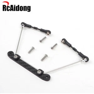 RcAidong Carbon Rear Stabilizer Rod Set for Tamiya DT-02 Fighter Buggy SV - Picture 1 of 6