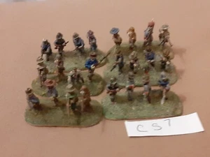 15mm 24 x Painted Confederate states infantry (CS7) - Picture 1 of 2