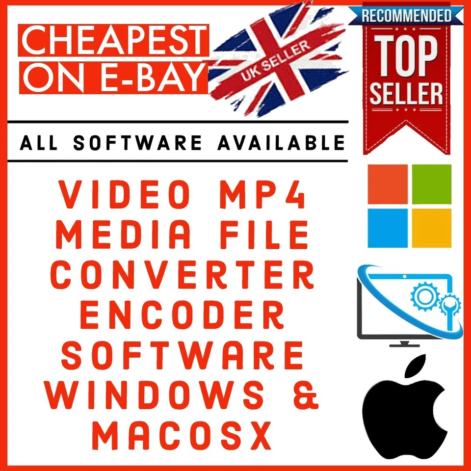 Video mp4 media file converter encoder for windows and Macosx - Image 1 of 2