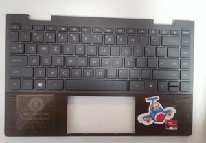 For HP ENVY 13 X360 13-AY TPN-C147 Palmrest Upper Backlit Keyboard L94518-001 - Picture 1 of 6