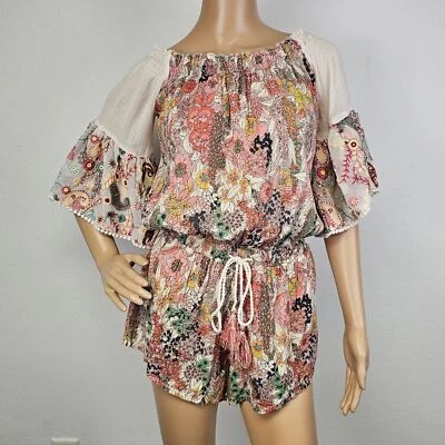 Комбинезон Raga Anthropologie вышитый Fairycore Festival Sparkle хиппи размер XS - Изображение 1 из 4