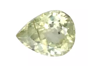 1.24cts Green natural diaspore pear cut loose gemstones "see video" - Picture 1 of 4
