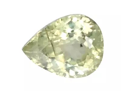 Зеленые натуральные драгоценные камни огранки груши 1,24 карата «см. видео» - Изображение 1 из 4