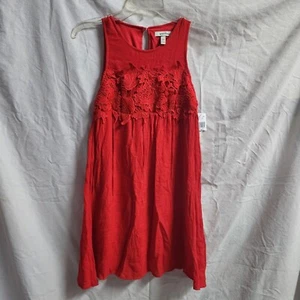 Speechless Womens Red Mini Dress NWT Size XS / S Girls Tween Teen Holiday Party - Picture 1 of 4