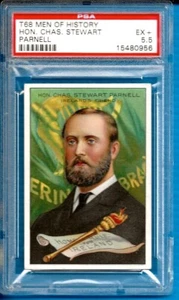 1911 T68 Heroes & Men of History - Chas Stewart Parnell (PH) Psa 5.5 - Picture 1 of 2