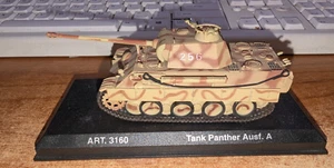 WWII German Panther Ausf. A Tank Miniature Model 1:72 Scale ART.3160 - Picture 1 of 4