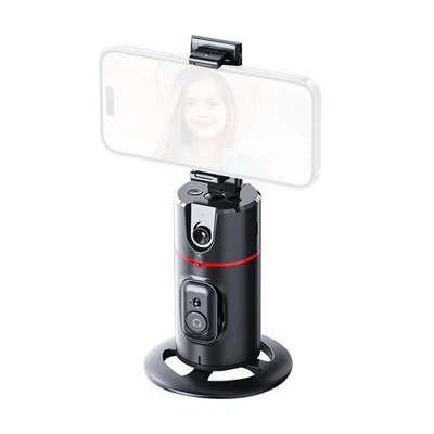Auto Face Tracking Tripod with Remote 360° Rotation Tracking Phone Mount Stand t - Image 1 of 4
