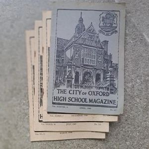 The City Of Oxford High School Magazine April 1946 December 1946 July 1947 March - Picture 1 of 8
