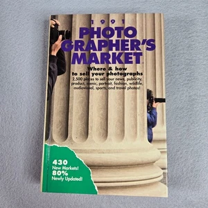 1991 Photographer's Market Book Sam Marshall  Hard Cover  - Imagen 1 de 7
