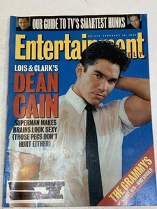 Entertainment Weekly Magazine Feb 16 1996 Dean Cain Superman Scott Wolf Grammy's - Picture 1 of 1