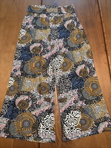 J Up USA Uptown Mod Wild Print Palazzo Schlaghose Large Maße siehe Bilder. - Bild 1 von 7