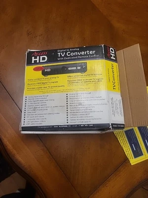 Access HD Digital to Analog TV Converter With Remote Control Model DTA 1080 A - Image 1 of 3