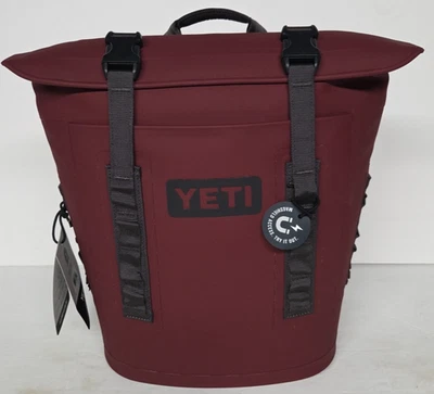 New YETI M12 Backpack Cooler- Wild Vine Red LIMITED EDITION - Image 1 of 4
