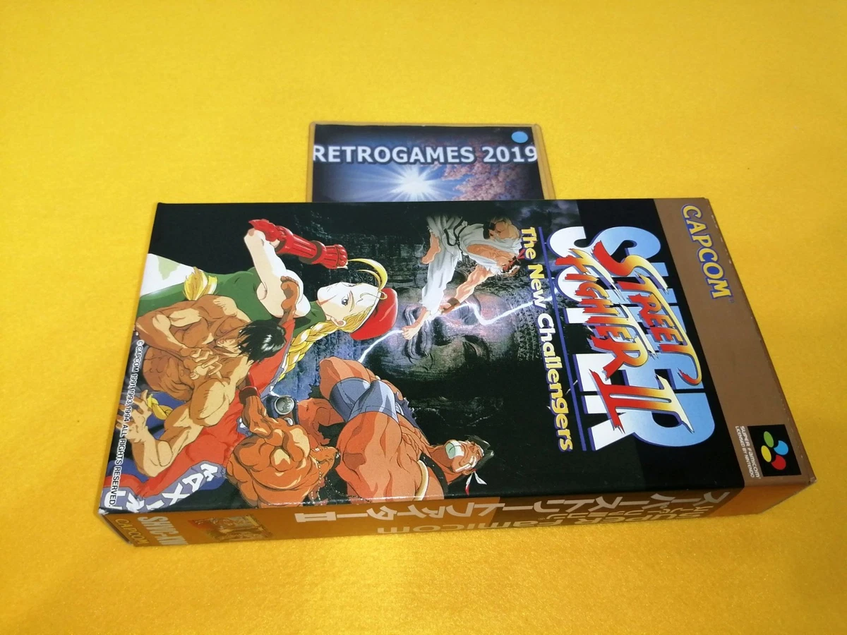 Super Street Fighter II Nintendo Fighting Video Games for sale | eBay