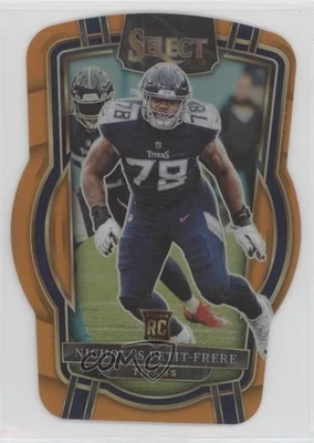 2022 Select Club Level Orange Prizm Die-Cut /199 Nicholas Petit-Frere Rookie RC - Image 1 of 2
