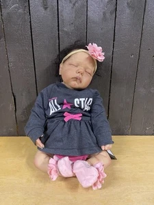 Sweet Reborn Baby GIRL Doll Willa Cassie Brace Sold Out - Picture 1 of 18