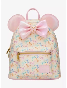 Loungefly Disney Minnie Mouse Ohren Schmetterling Mini Rucksack Neu mit Etikett - Bild 1 von 4