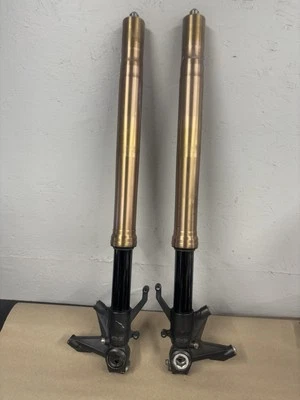 08 09 10 2008 2009 2010 Kawasaki Ninja Zx10r horquilla delantera horquilla tubo amortiguadores #0227 Foto 1 de 4