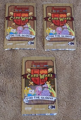 Cantidad. 3 - Adventure Time Card Wars For the Glory Booster Pack NUEVO SELLADO DE FÁBRICA Foto 1 de 4