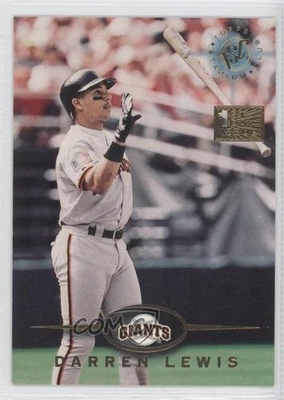 1995 Topps Stadium Club 1st Day Issue Darren Lewis #74 - Image 1 of 2