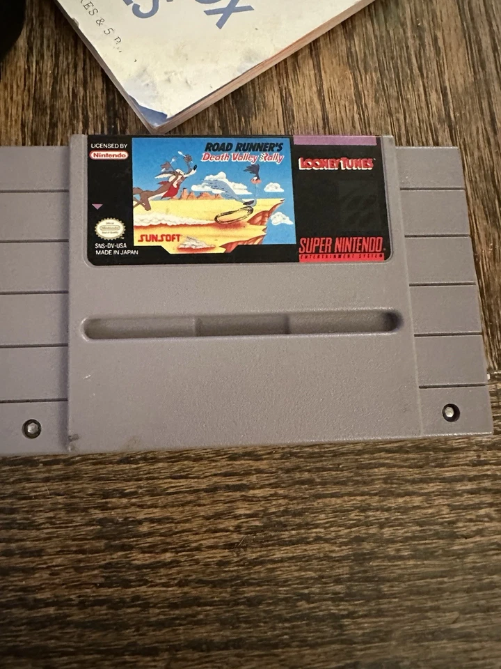 Road Runner's Death Valley Rally Super Nintendo SNES Cartridge Only Tested - Image 1 of 4