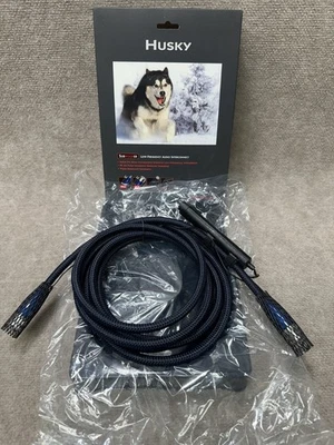 AudioQuest Husky 4.0 meter / 13.1 ft XLR Subwoofer Cable Wit 72 Volts DBS Filter - Image 1 of 4