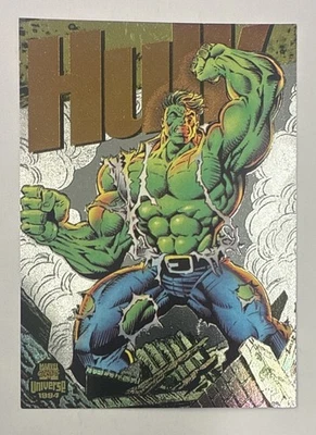1994 Marvel Universe POWER BLAST #5 / Hulk / GREAT INSERT!! - Image 1 of 2