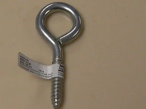 National Mfg. N220-418 LARGE SCREW EYE #000, 3-7/8” SWL 190lbs zinc plated steel - Picture 1 of 1