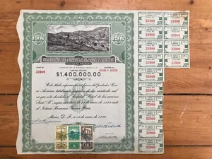 Compania de minas LA BLANCA & Anexas 125 $ (MEXIQUE) - Picture 1 of 1