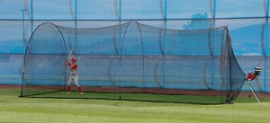 HEATER SPORTS PowerAlley Baseball and Softball Batting Cage Net and Frame - Picture 1 of 5
