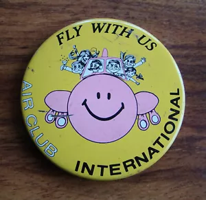 1990s Air Club International Pinback Button Canada Airlines pin - Picture 1 of 4
