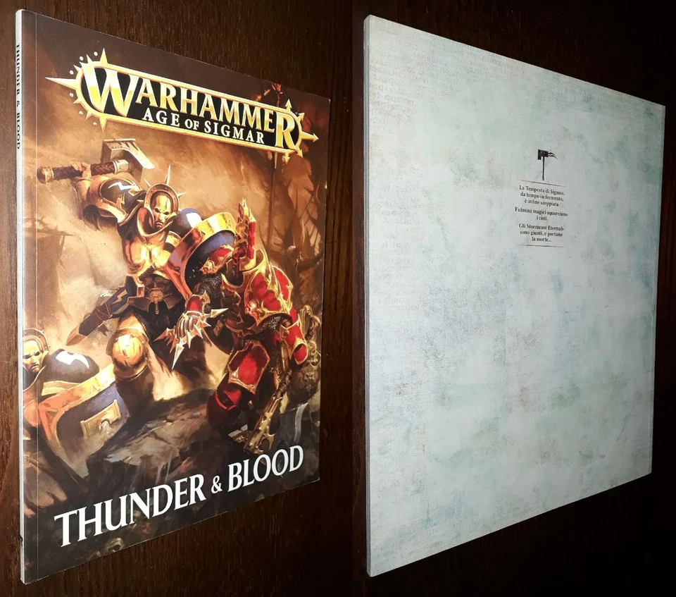 Thunder & Blood, Warhammer Age of Sigmar, Games Workshop. In italiano. - Immagine 1 di 1