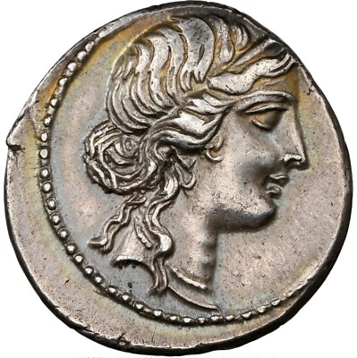 Julius Caesar, Roman  Imperatorial , AR Denarius, 44 BC, NGC Ch XF - Image 1 of 4