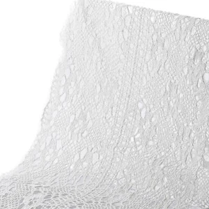 Vintage Tischläufer Spitze weiß Polyester Textilien Deko Hochzeit Tischdecke - Bild 1 von 4