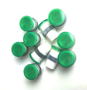 Green Lamp Receptacle / Holder 12mm Dia. (Pack of 10)  - Picture 1 of 1
