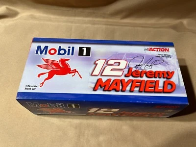 Jeremy Mayfield 2000 Mobil 1 #12 Taurus 1:24 Acción Transparente Ventana Banco Diecast Foto 1 de 4