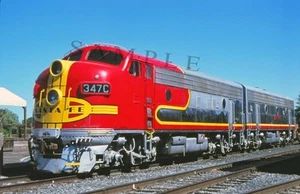 Santa Fe Locomotive Trains Railroads 13"x 19" Poster Photo 121 - Picture 1 of 1