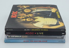 AC/DC Lot of 4 CDs: Highway To Hell/ Live/ The Razors Edge/ Stiff Upper Lip...