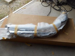 Mac Chrome Staggered Duals Slash Cut Exhaust Mufflers Harley Davidson 84-94 FXST - Picture 1 of 15
