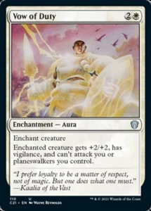 Vow of Duty | MtG Magic Commander 2021 | English | Near Mint-Mint (NM-M) - Picture 1 of 1