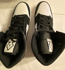 Air Jordan 1 Mid 'Diamond Shorts' Black Sneakers, Size 9 BNIB DH6933-100