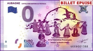AUBAGNE / BILLET 0 € / NULL EURO-SCHEIN / UEED 2016-4 - Picture 1 of 1