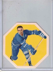 1961-62 York Peanut Butter hockey George Armstrong original insert card NM+++ - Picture 1 of 2