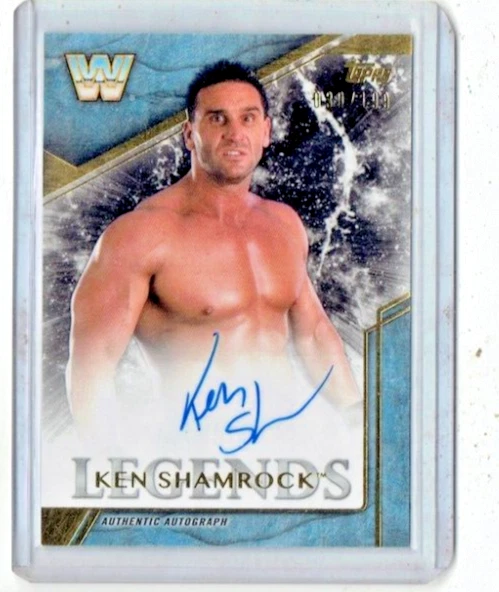 Ken Shamrock 2017 Topps Legends Autograph Card /199 - Image 1 of 1