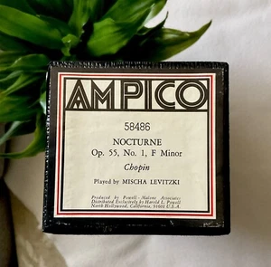 AMPICO 58486 Piano Roll NOCTURNE Op. 55, No. 1, F Minor Chopin - Picture 1 of 8