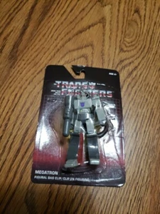 Transformers G1 Megatron Figural Bag Clip 3” Figure Keychain - New Sealed 2021 - Picture 1 of 3